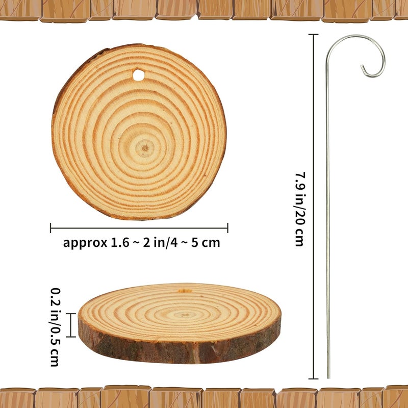 Temlum Wooden Plant Labels with Marker Pen, 25 Pcs Garden Markers Garden Label Stakes Plant Sign Tags for Flowers, Herbs, Potted Plants, Seed - Image 3